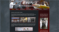 Desktop Screenshot of bestpowdercoatings.com